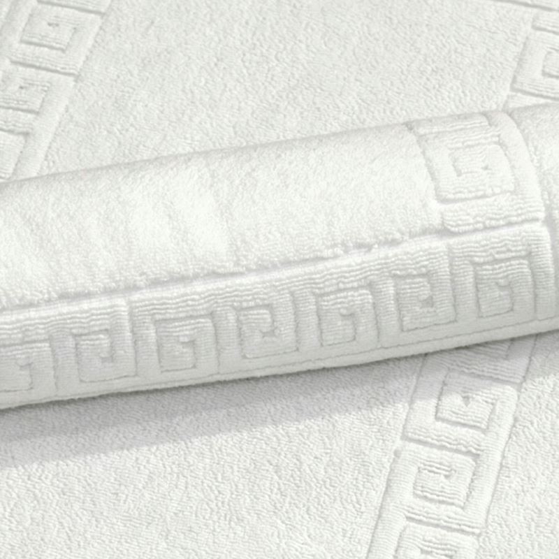 Absorbent Non Slip Cotton Hotel Bath Mat suppliers