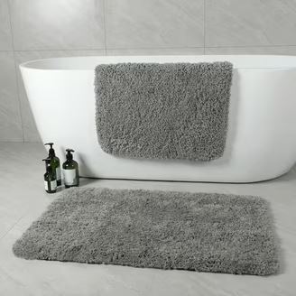 Absorbent Shaggy Plush Hospitality Bathroom Floor Mat best