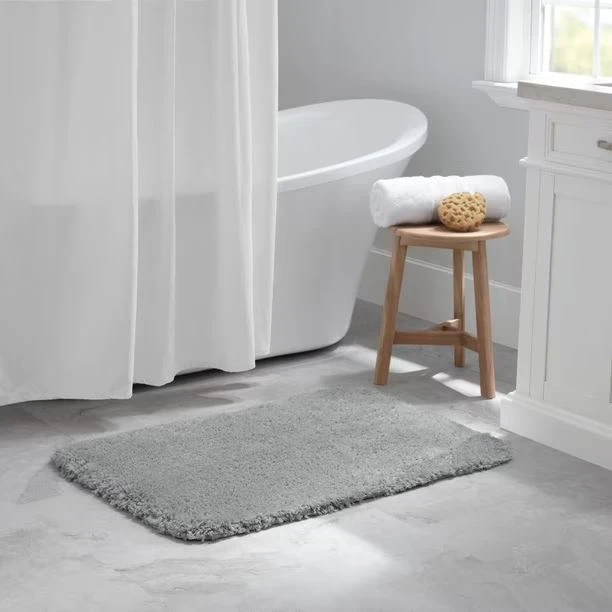 Absorbent Shaggy Plush Hospitality Bathroom Floor Mat best