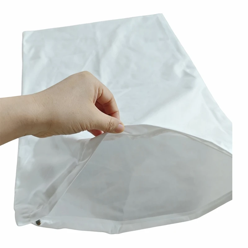 Plain White Zippered 200TC Cotton Pillow Protector factory