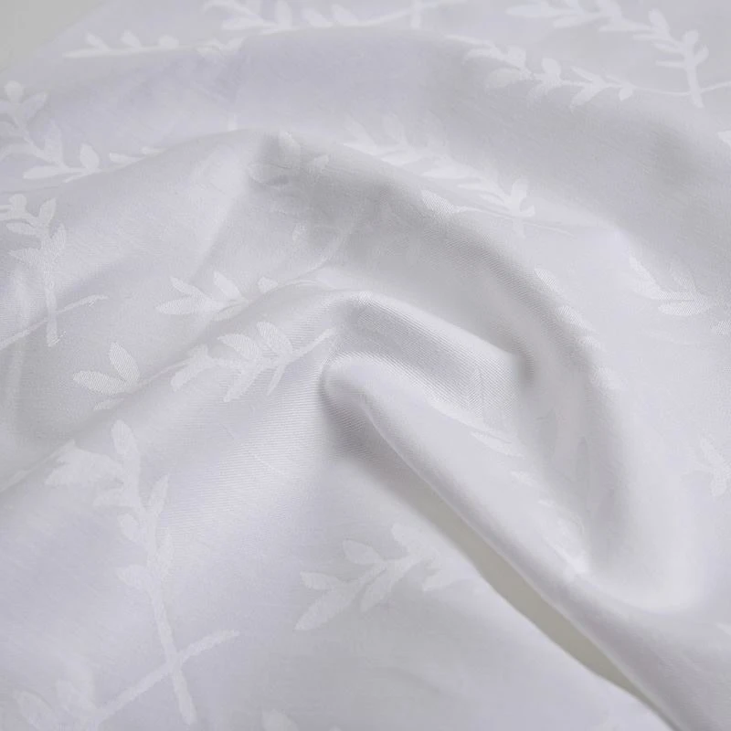 Sateen Jacquard Hotel Sheet Fabrics factory