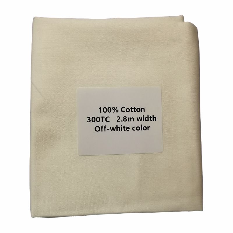 Sateen Plain Hotel Bedding Fabric manufacturers