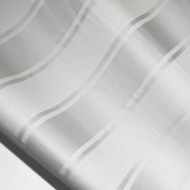 Sateen Stripe Hotel Bed Sheet Fabrics factory