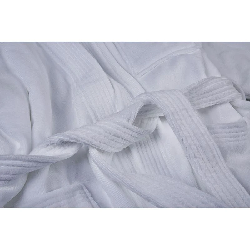 Soft Plush Velour Inner Terry Hotel Bathrobe best