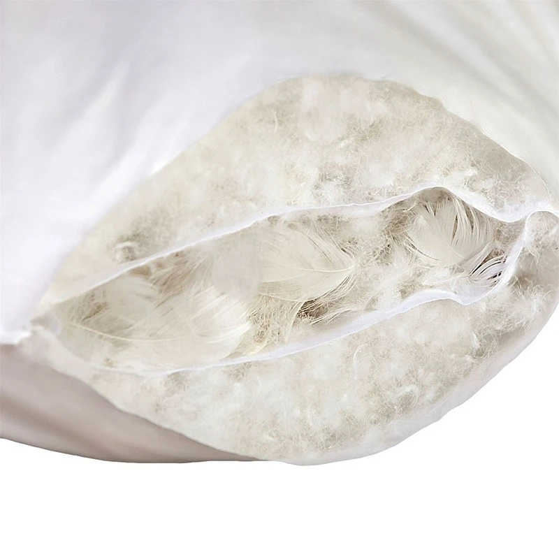 3 Chamber Duck Down Bed Sleeping Pillow high quality