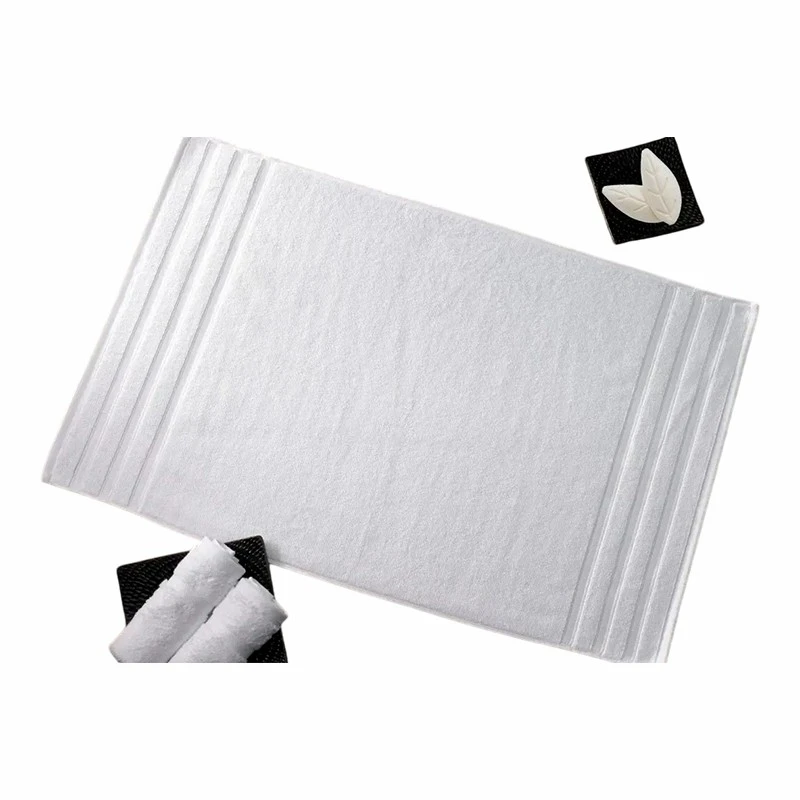 Absorbent Non Slip Cotton Hotel Bath Mat high quality