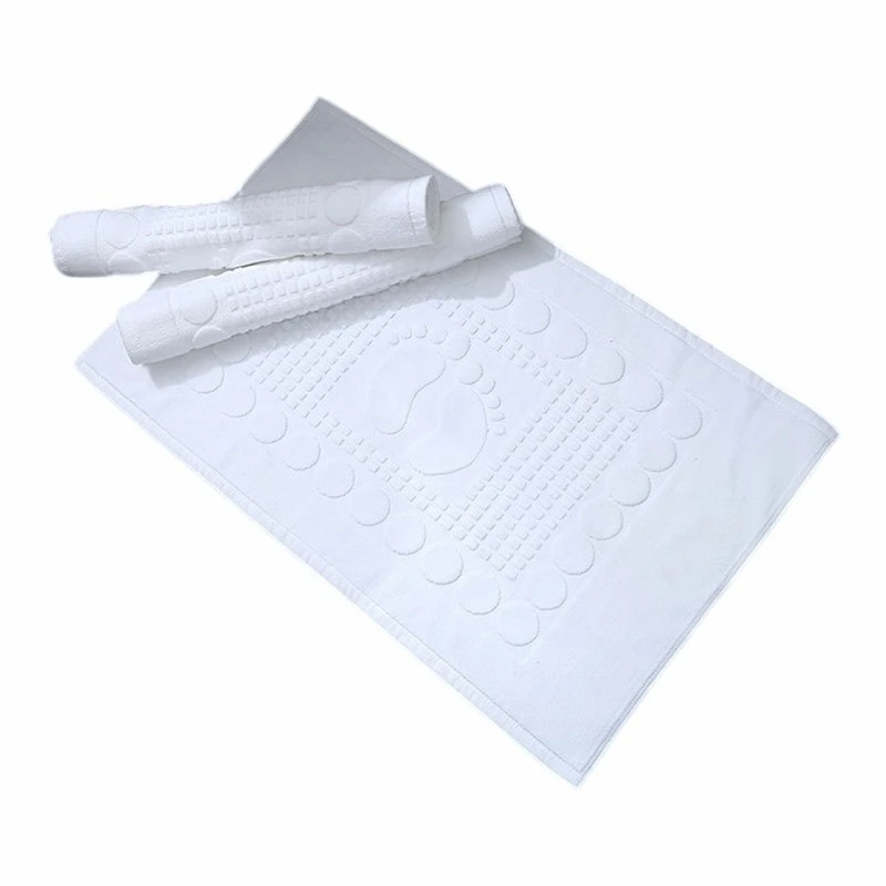 Absorbent Non Slip Cotton Hotel Bath Mat price