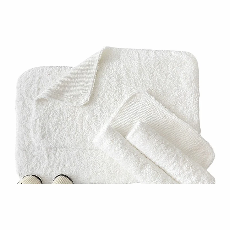 Absorbent Shaggy Plush Hospitality Bathroom Floor Mat best