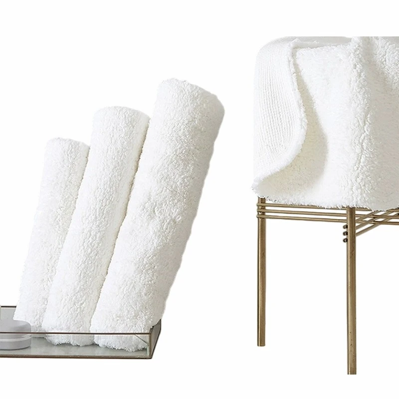 Absorbent Shaggy Plush Hospitality Bathroom Floor Mat high quality