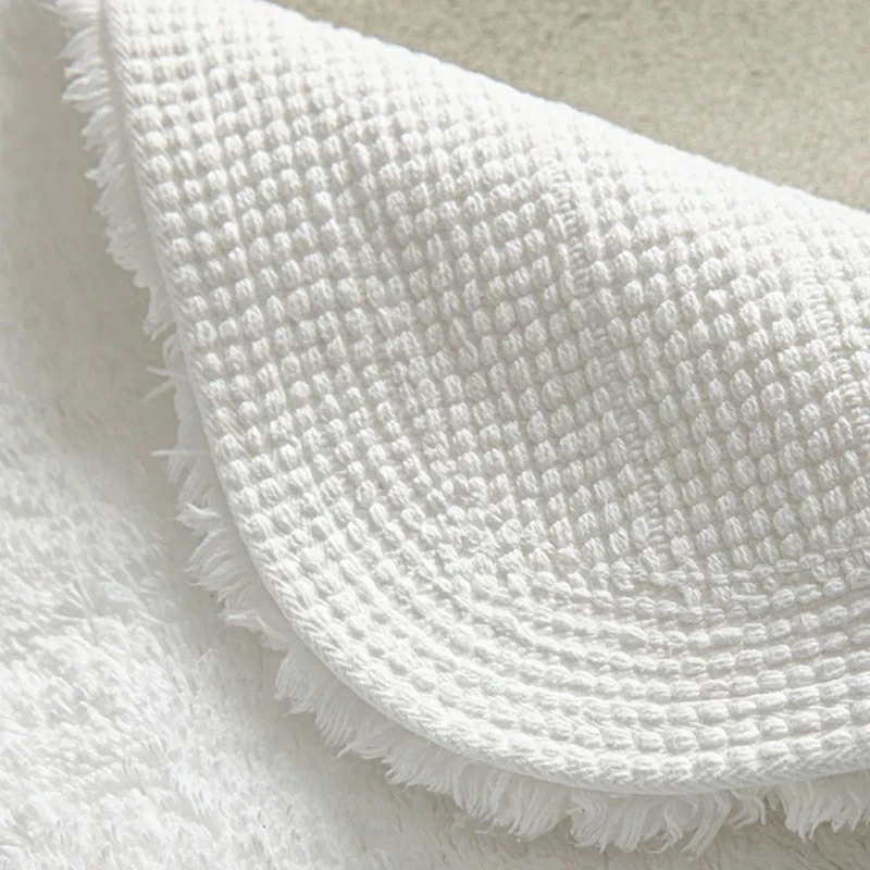 Absorbent Shaggy Plush Hospitality Bathroom Floor Mat suppliers