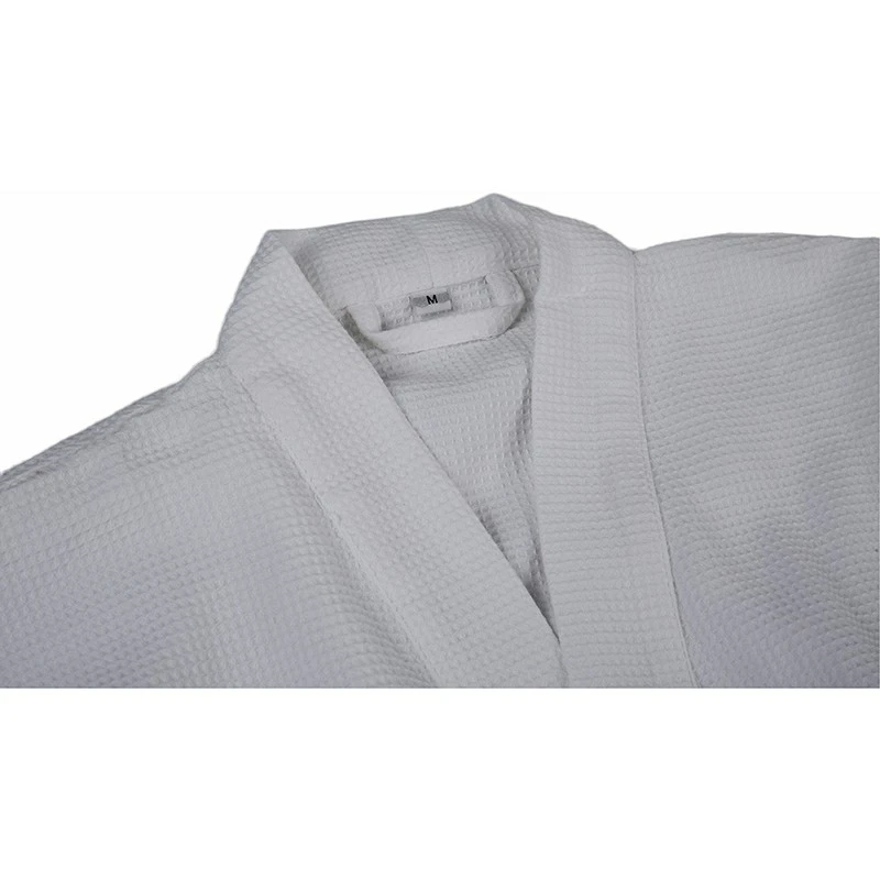 Breathable Honeycomb Waffle Weave Commercial Bath Robe high quality