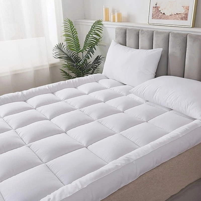 Deep Pocket Fitted Microfiber Quilted Hotel Mattress Topper best