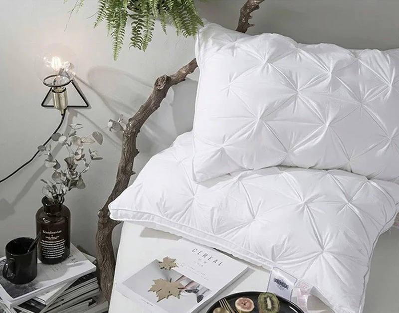 Down Alternative Microfiber Twist Flower Hotel Pillows best