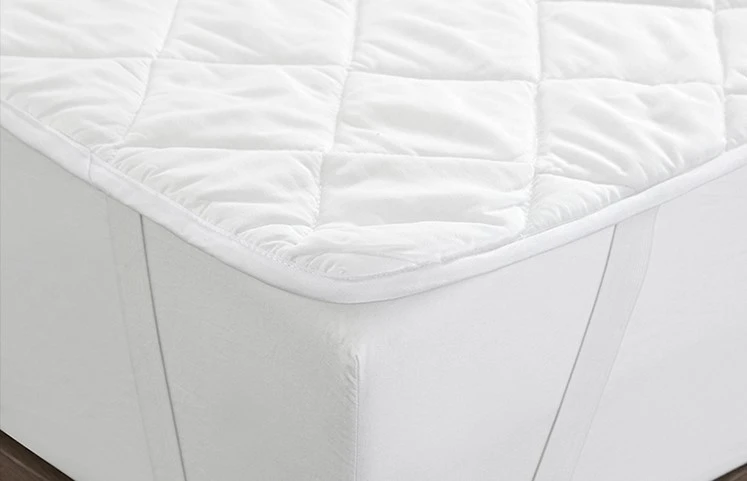 Four Corner Elastic Quilted Hotel Mattress Pad factory