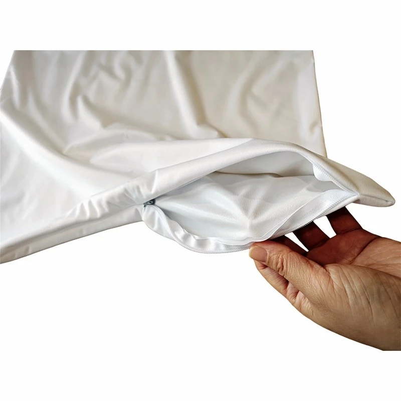 Knitted Polyester TPU Waterproof Zippered Pillow Protector best