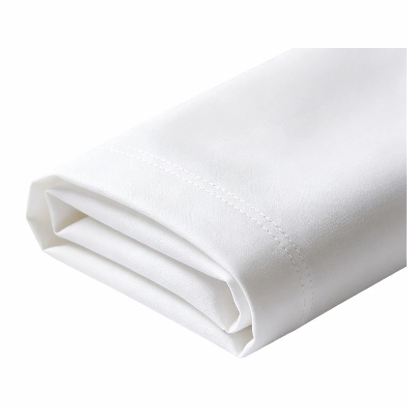 Percale Plain Hotel Bottom Sheets factory