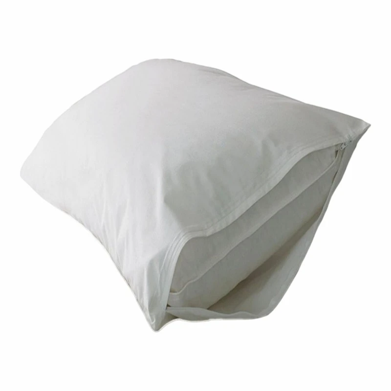 Plain White Zippered 200TC Cotton Pillow Protector price