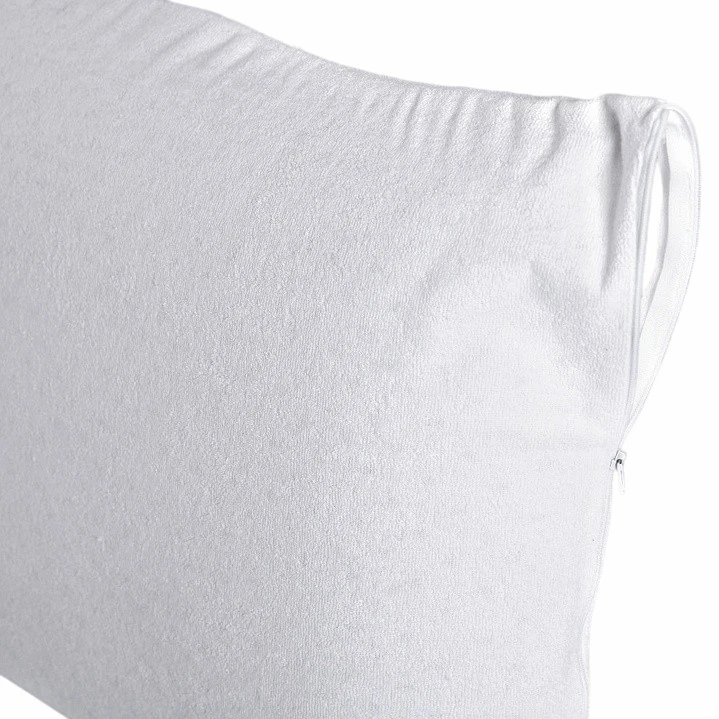 Poly Cotton Terry TPU Waterproof Zippered Pillow Protector best