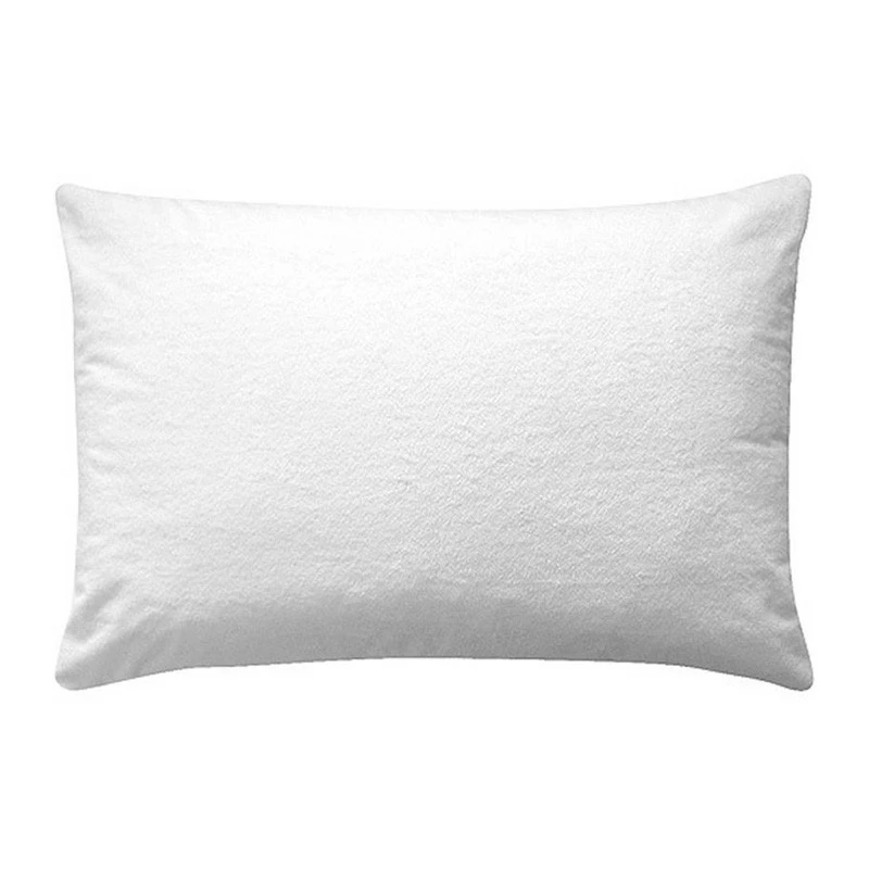 Poly Cotton Terry TPU Waterproof Zippered Pillow Protector high quality