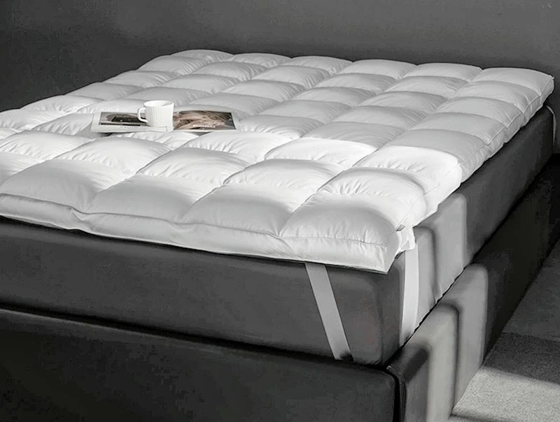 Premium Down Feather Hotel Mattress Topper factory