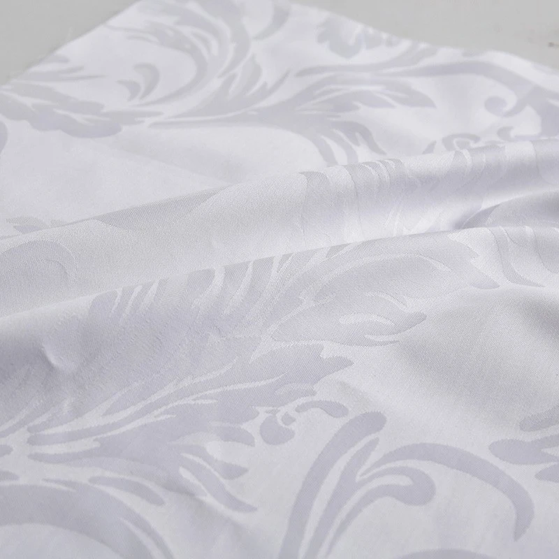 Sateen Jacquard Hotel Sheet Fabrics suppliers