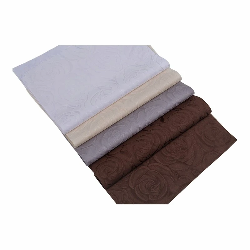 Sateen Jacquard Hotel Sheet Fabrics factory