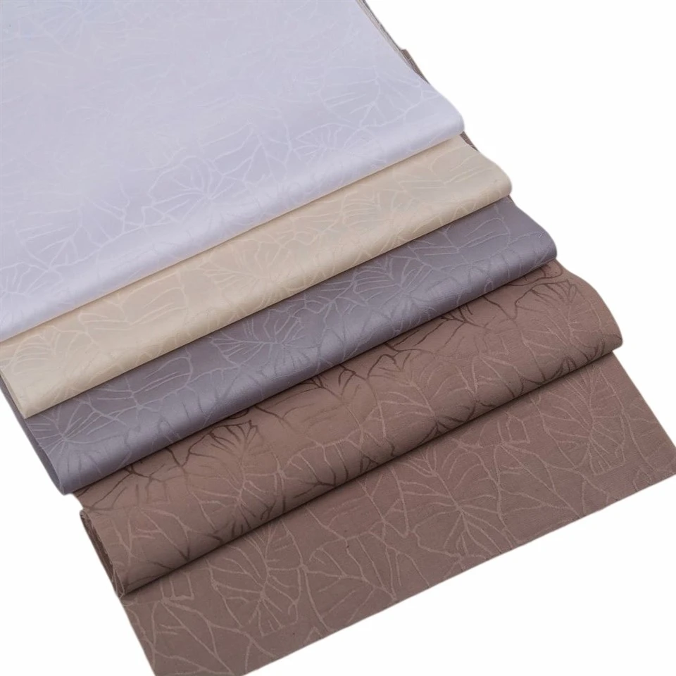 Sateen Jacquard Hotel Sheet Fabrics high quality