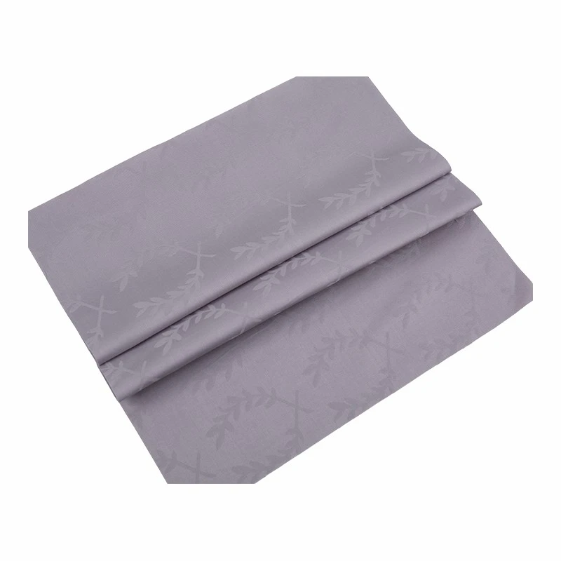 Sateen Jacquard Hotel Sheet Fabrics high quality