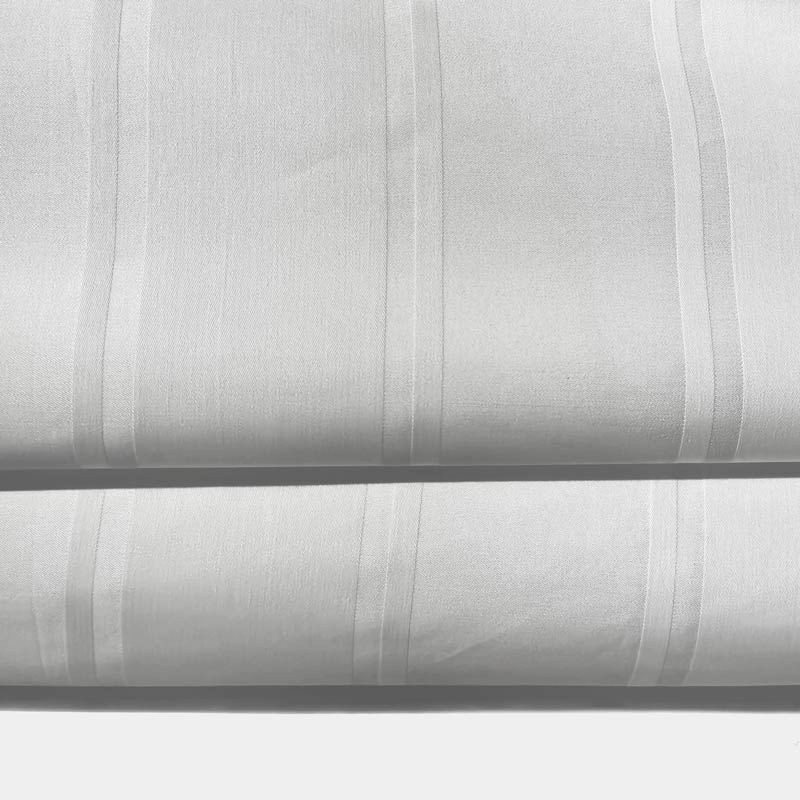 Sateen Stripe Hotel Bed Sheet Fabrics high quality