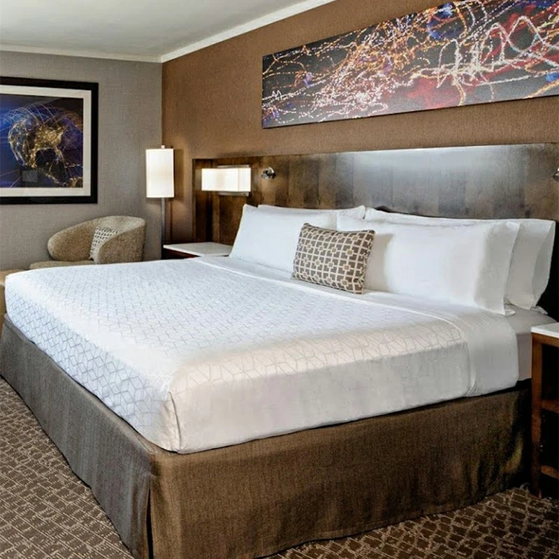Satin Jacquard Hotel Top Sheets price
