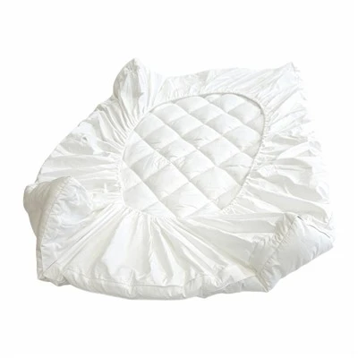 Deep Pocket Fitted Microfiber Quilted Hotel Mattress Topper