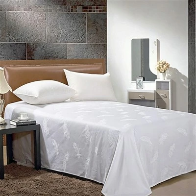 Satin Jacquard Hotel Top Sheets