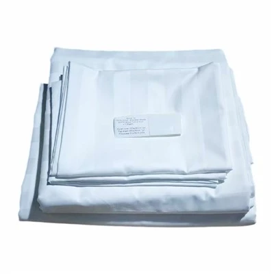 Stripe Hotel Commercial Bedding Sets