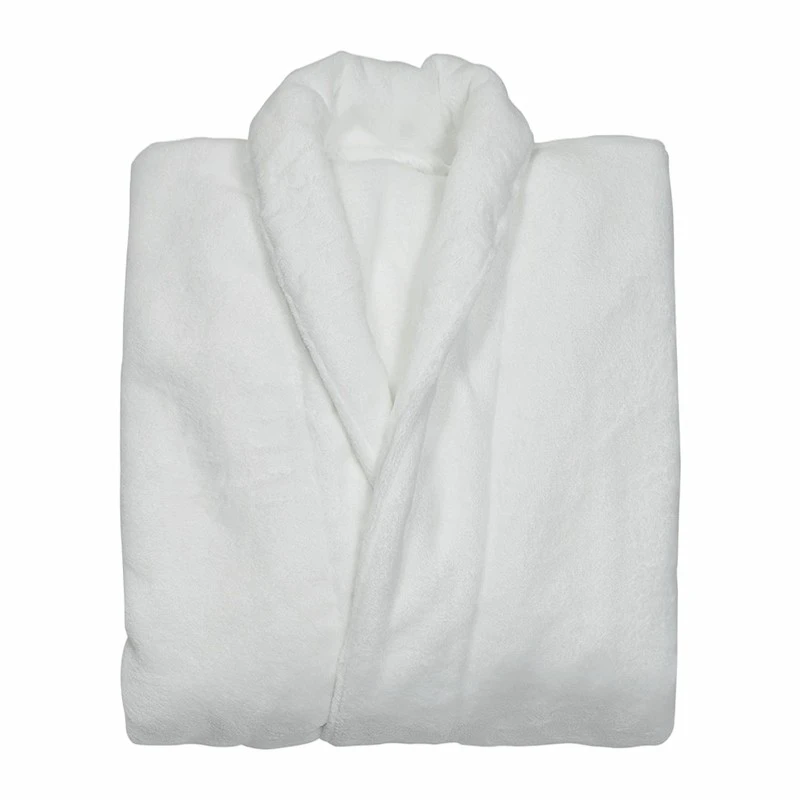 Soft Plush Microfiber Coral Fleece Hotel Bathrobe high quality
