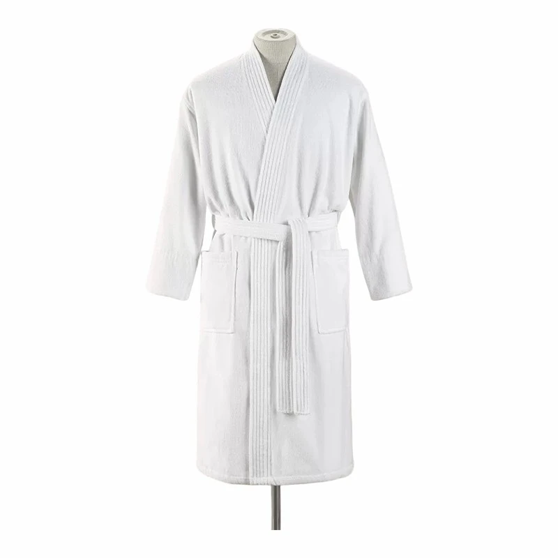 Soft Plush Velour Inner Terry Hotel Bathrobe suppliers