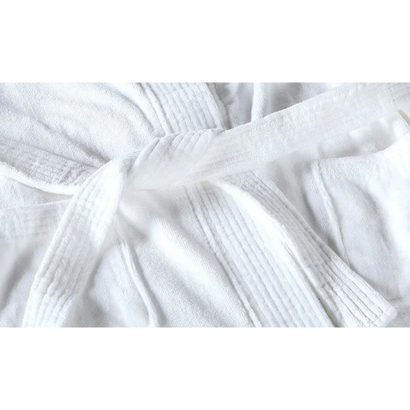 Soft Plush Velour Inner Terry Hotel Bathrobe price