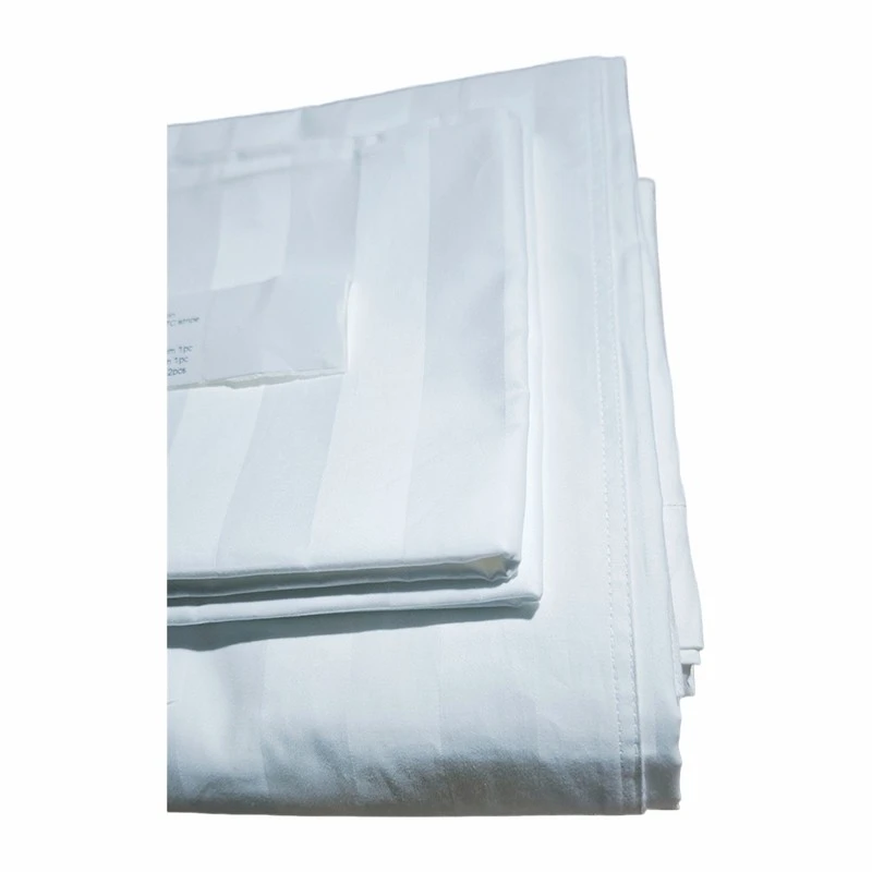 Stripe Hotel Commercial Bedding Sets best