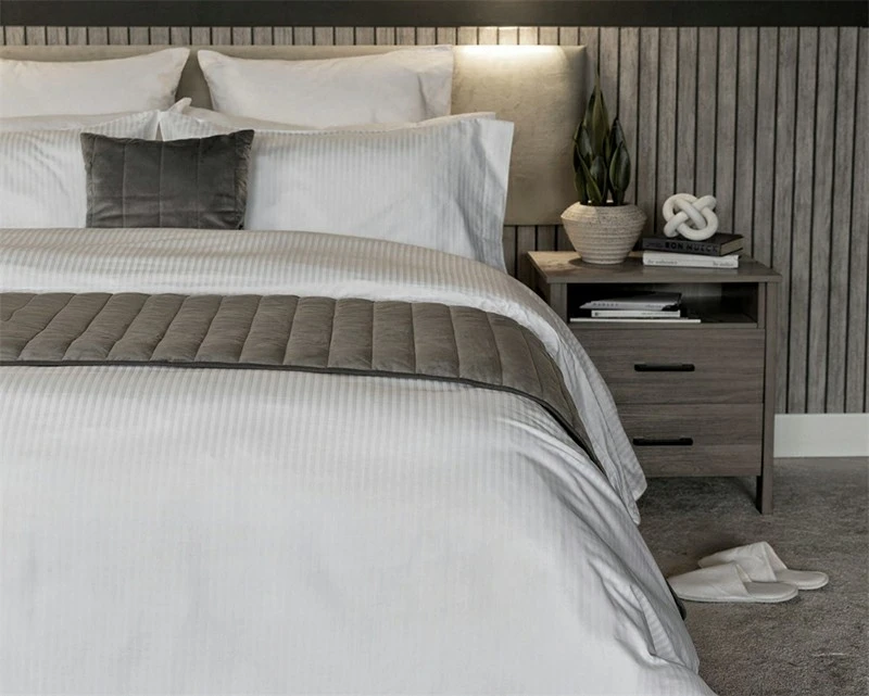 Stripe Hotel Duvet Covers high quality
