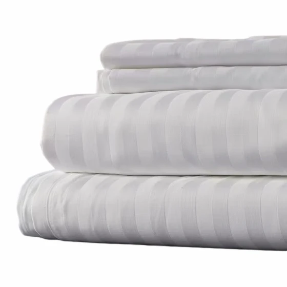 Striped Hotel Pillow Covers
